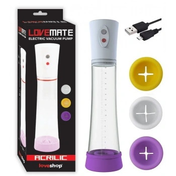 LOVEMATE ELECTRİK PUMP USB ŞARZ