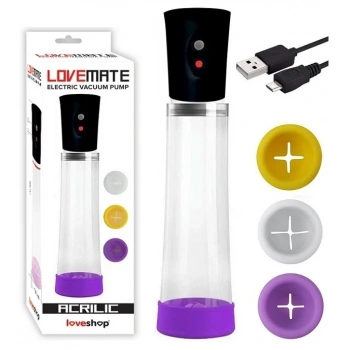 LOVEMATE ELECTRİK PUMP USB ŞARZ