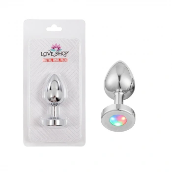METAL ANAL PLUG  IŞIKLI SMALL