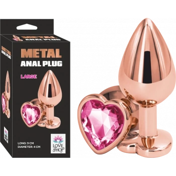METAL ANAL PLUG-LARGE
