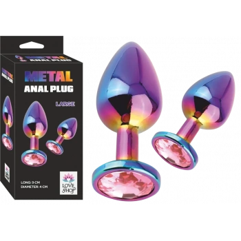 METAL ANAL PLUG-LARGE