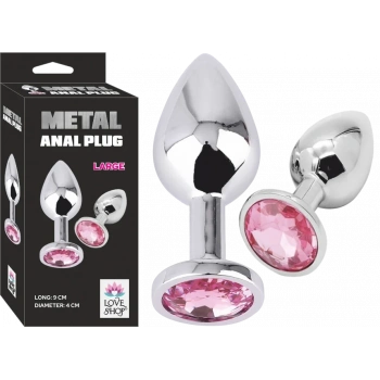 METAL ANAL PLUG-LARGE