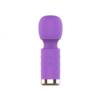 Modern Mini Wand Vibratör Mor