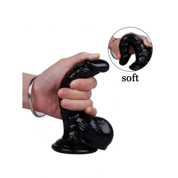 Noctis 16,5cm Siyah Dildo No:112