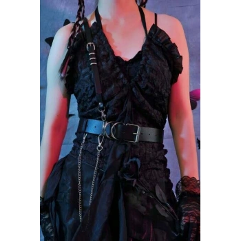 Omuzdan Tek Askılı Deri Harness - Brf939