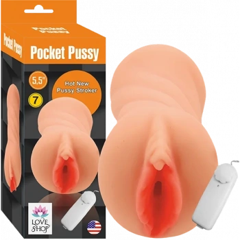 POCKET PUSSY VİBRATİNG