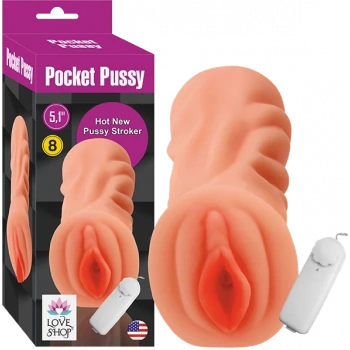 POCKET PUSSY VİBRATİNG