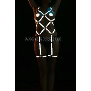 Reels Videoları İçin Özel Ürünler Reflektörlü Harness - APFT508