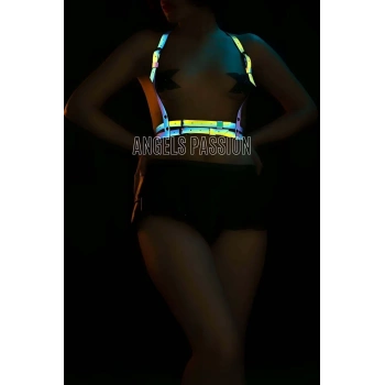 Reflektörlü Harness Yelek, T-Shirt Aksesuar