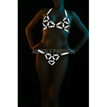 Reflektörlü Seksi Sütyen Takım - APFT422