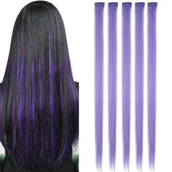 Renkli Sentetik Çıt Çıt - 5 Adet - D14