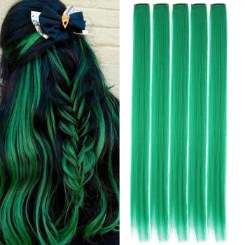 Renkli Sentetik Çıt Çıt - 5 Adet - D25