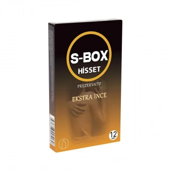 S-Box Hisset Ultra İnce Prezervatif