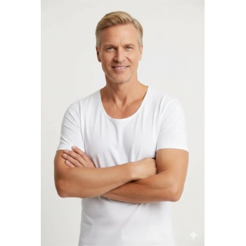 Şahinler Erkek  Kısa Kol Fanila E001