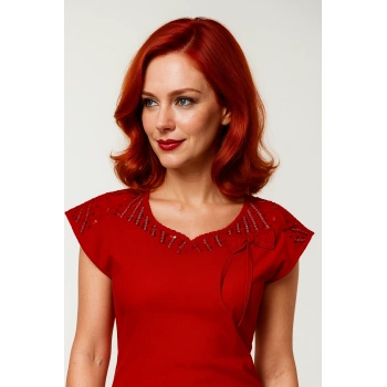 Şahinler Nakışlı Sıfır Kol Atlet B349