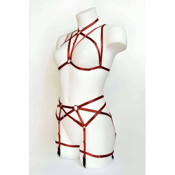 Seksi İç Çamaşırı Harness Takım - APFT161