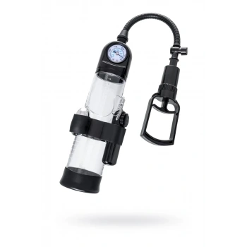 Sexus Men Training Aksel Mekanik Pompa, ABS plastik, Siyah, 70 cm