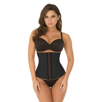 Siyah Mı 9161 Terletici Agraflı Bel Korse