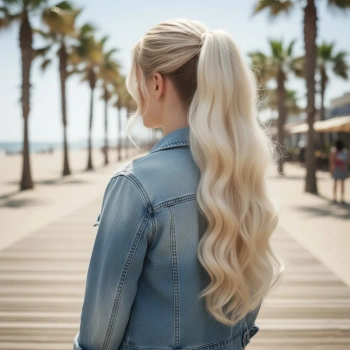 Tokalı Dalgalı At Kuyruğu - Platin