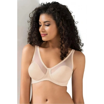 Tül Kaplı Soft Cup Sütyen Kadın 9200