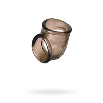 XLover by Toyfa Penis Montaj Halkası, Termoplastik Elastomer, TPE, siyah, 3,5 cm