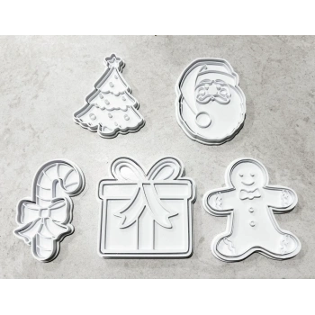 Yılbaşı Temalı Kurabiye Kalıbı – Yeni Yıla Tatlı Bir Başlangıç