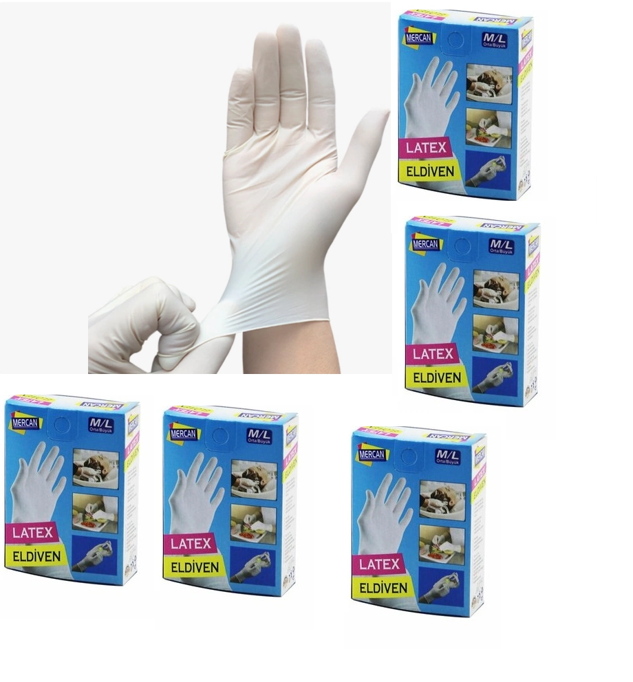 Eldiven Latex Eldiven Muayene Eldiveni S/m 30 Adet