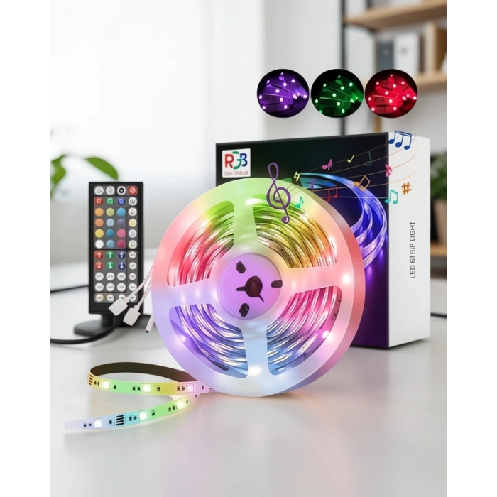 10 metre şerit led Bluetooth ses duyarlı