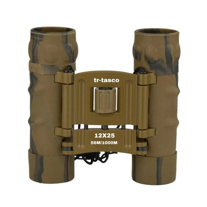 12X25 El Dürbünü 1000M/56M - Geniş Görüş Alanlı Kamuflaj