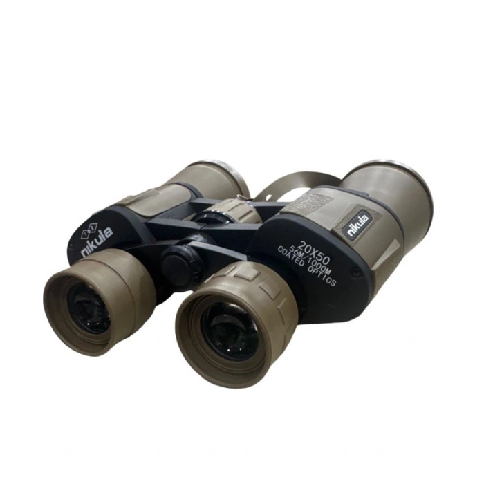 20×50 – Geniş ön Mercekli – 1000m/56m El Dürbünü – Çöl Rengi