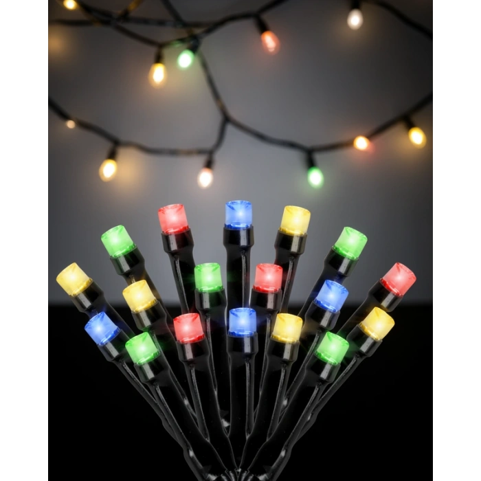 2x2 Metre Pil Çalışan Perde LED Işık