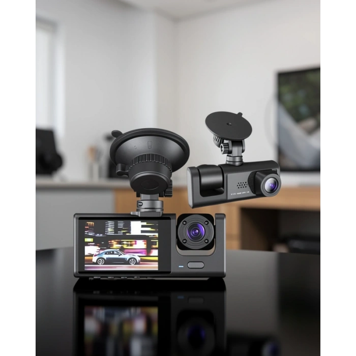 3 Kameralı Dashcam Sistem