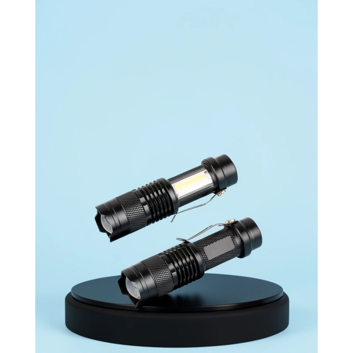 4 Modlu Mini LED El Feneri