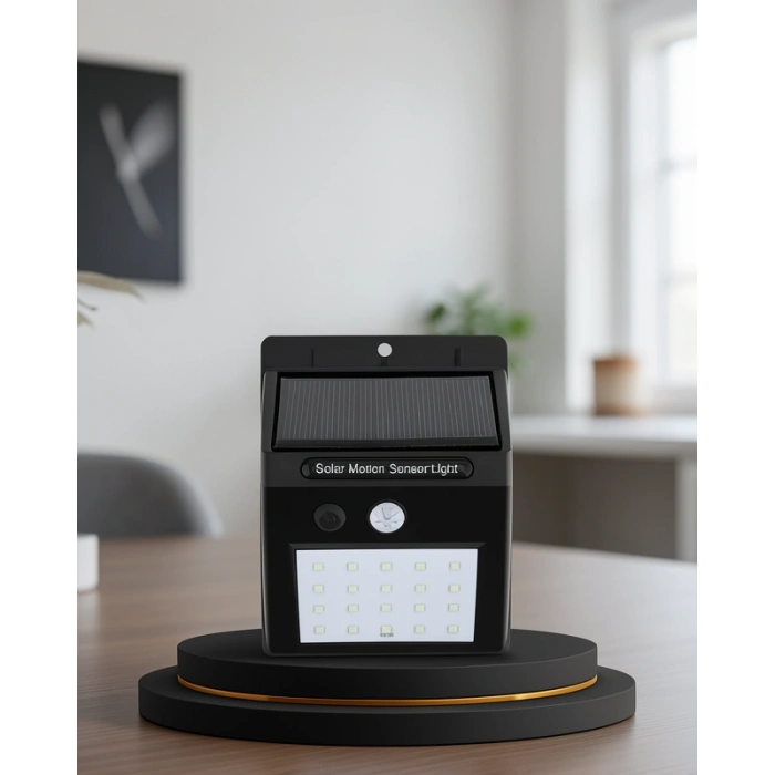 4 Modlu Solar LED Bahçe ve Garaj Lambası