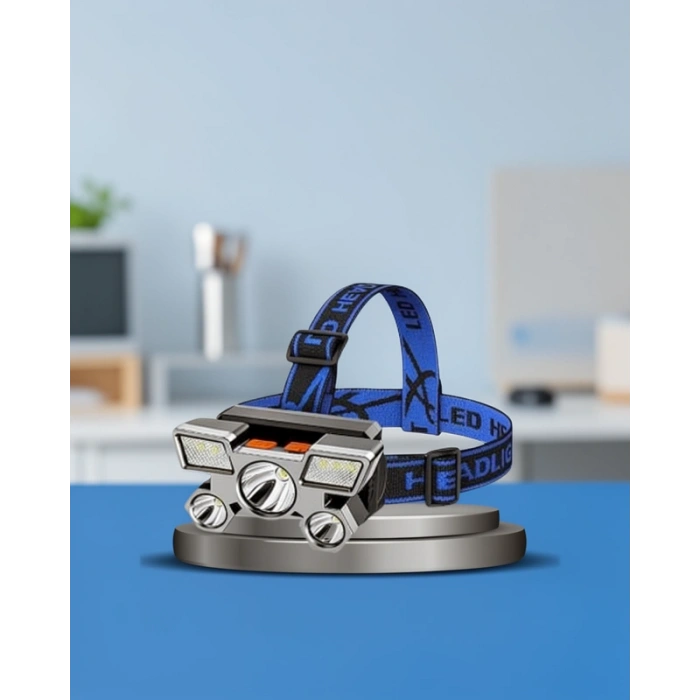 5 LED Kafa Lambası 4 Modlu