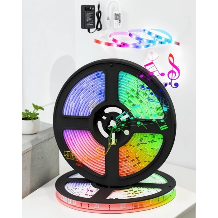 5 Metre RGB Şerit LED