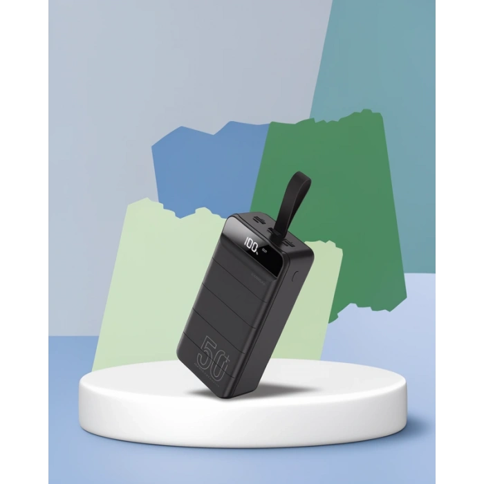 50.000 mAh Powerbank Type-C Lightning Micro USB Uyumlu