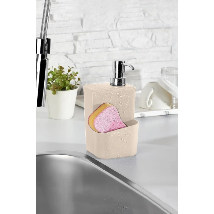 650 Ml 2'si 1 arada Akıllı Sabunluk ve Süngerlik