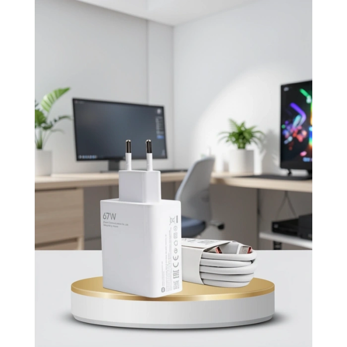 67 Watt Hızlı Şarj Adaptörü