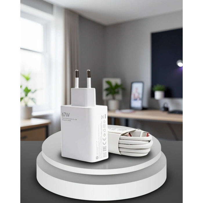 67 Watt Hızlı Şarj Adaptörü