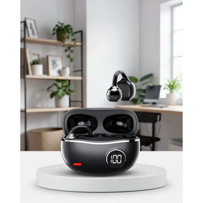 Açık Kulak Kulaklık Bluetooth 5.4 Type-C 30 Saat