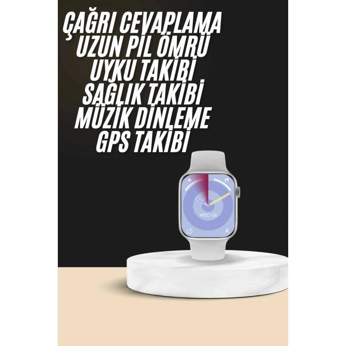 Akıllı Saat 45 mm Gümüş Kasa
