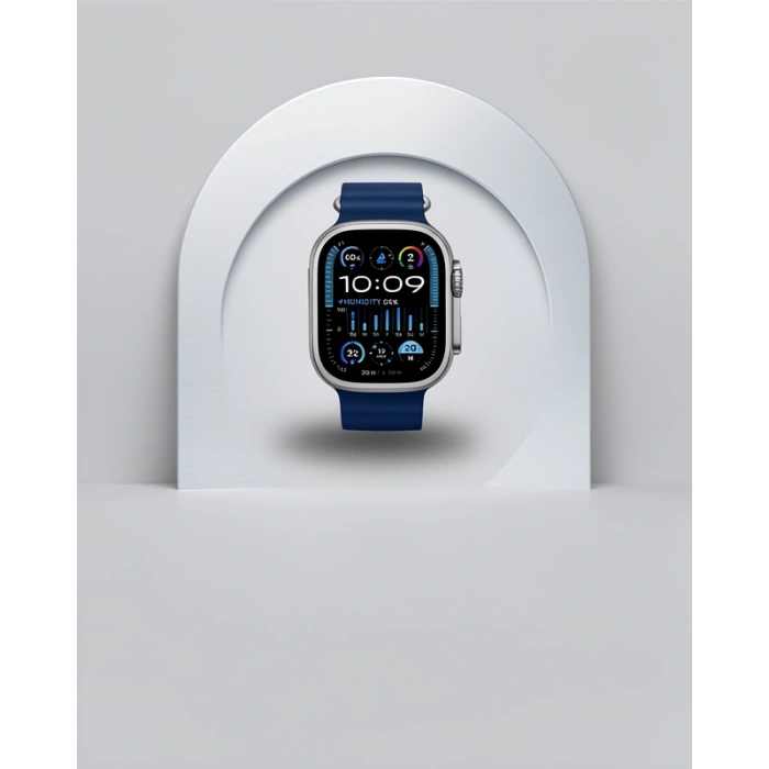 Akıllı Saat 49mm AMOLED Ekranlı Plastik Kordon