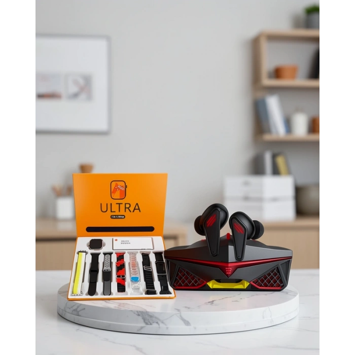 Akıllı Saat 7 Kordonlu Bluetooth Bağlantılı