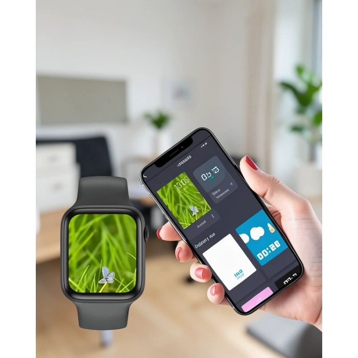 Akıllı Saat Amoled Ekran Bluetooth