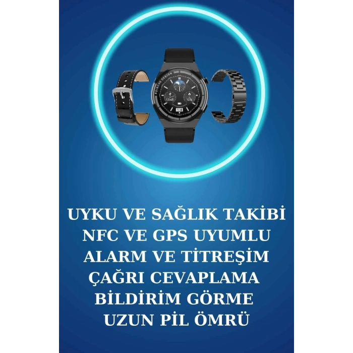 Akıllı Saat ve Kulaklık Seti ANC Bildirimli