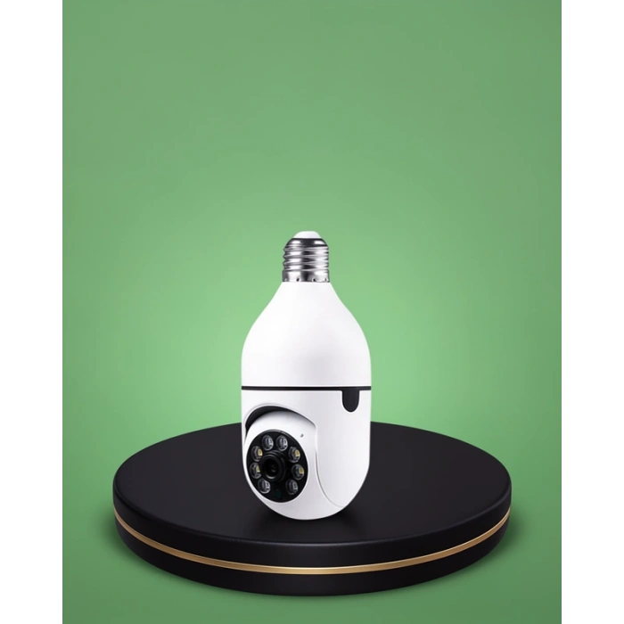 Ampul Tipi IP Kamera 360 Derece Görüntü Kapsama
