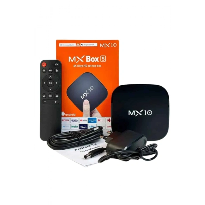 Android TV Kutusu 2.4G Wi-Fi MX Box