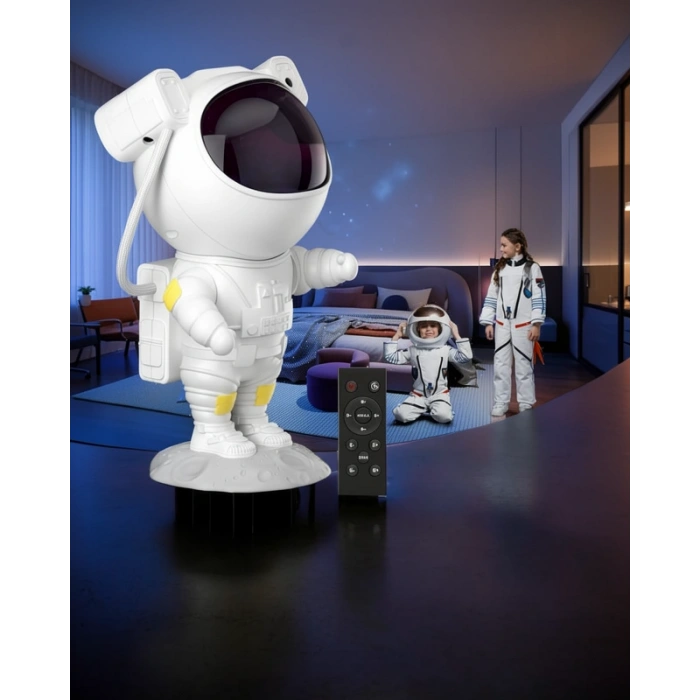Astronot Projeksiyon Lamba Speaker