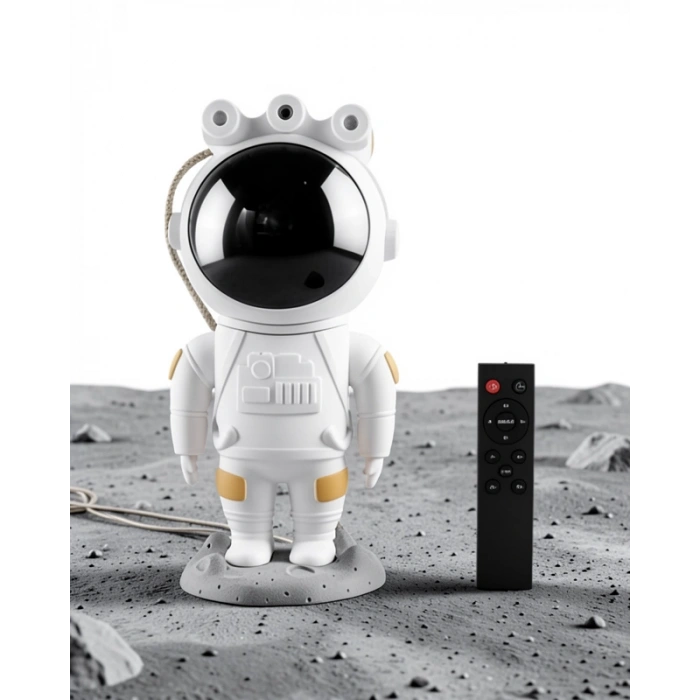 Astronot Projeksiyonlu Bluetooth Hoparlör